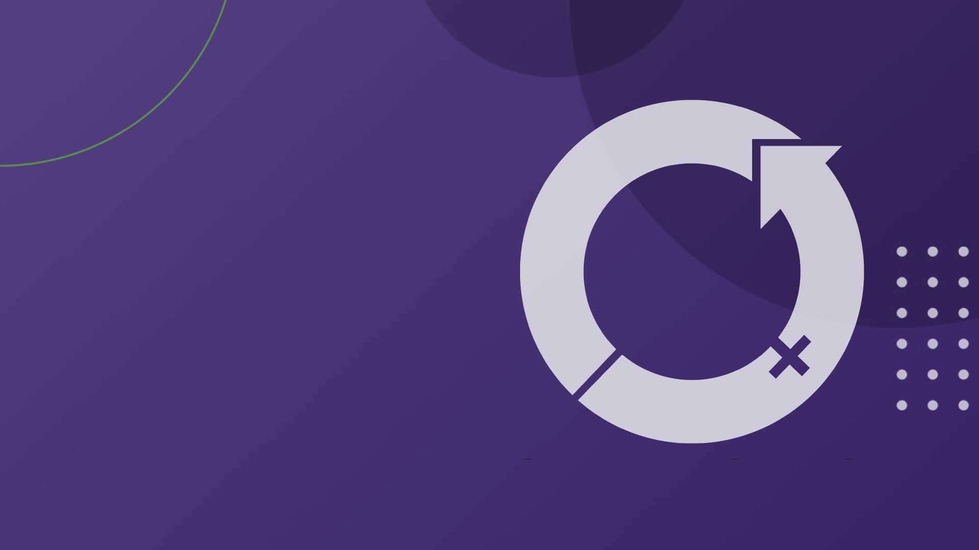 International Womens Day Logo on purple background
