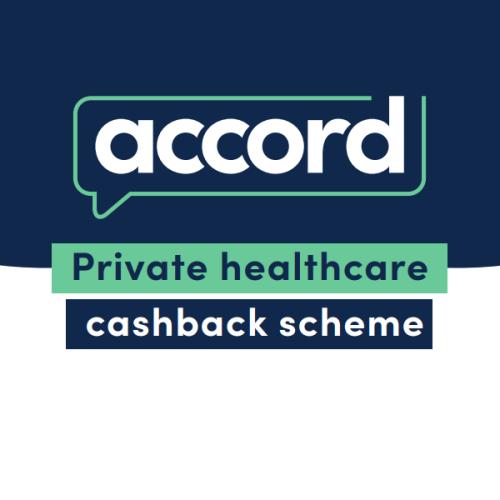 Accord private healthcare cashback scheme logo