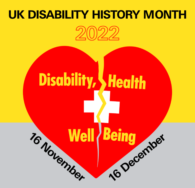 Disability History Month 2022 graphic